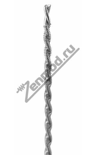 Fused Clapton Wire 2*0.4мм SS316 + 0.1мм Kanthal, 1м