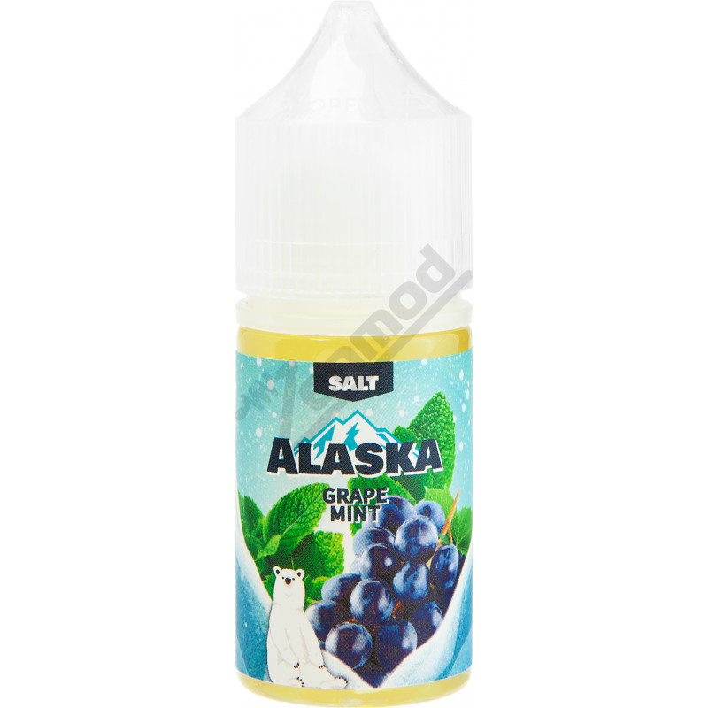 Фото и внешний вид — ALASKA SALT by Jumble - Grape Mint 30мл