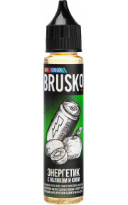 Brusko SALT - Энергетик с яблоком и киви 30мл