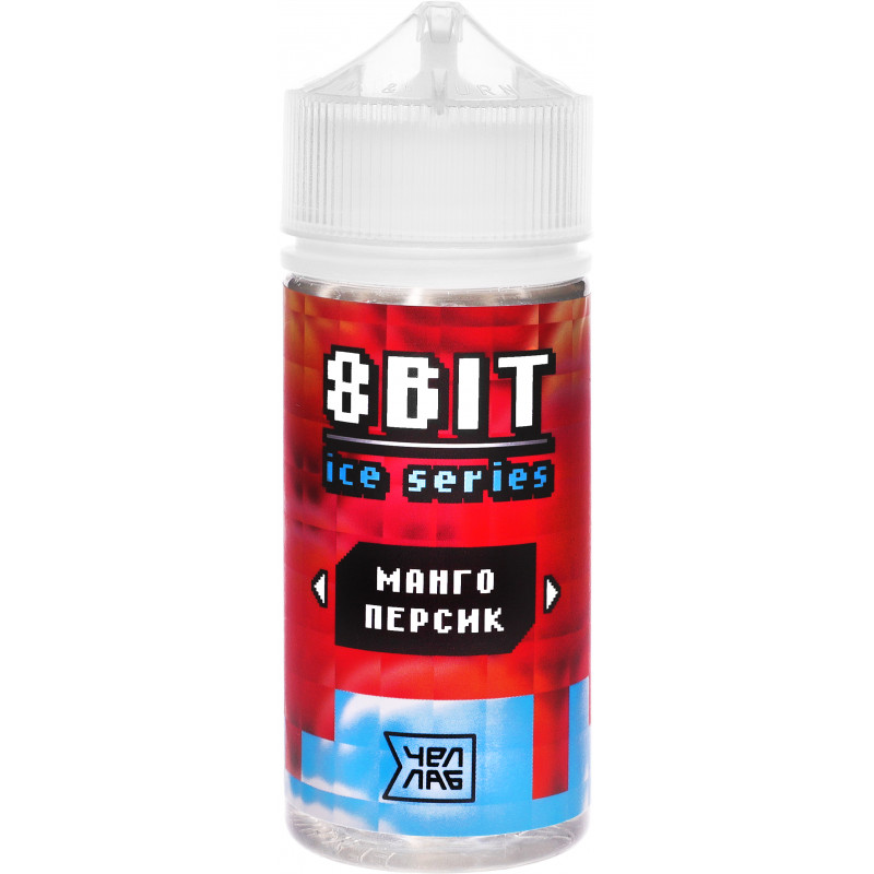 Фото и внешний вид — ChelLab 8 BIT Ice Series - Манго Персик 100мл