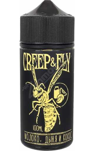 Creep & Fly - Молоко, дыня и кокос 100мл Creep & Fly - Молоко, дыня и кокос 100мл