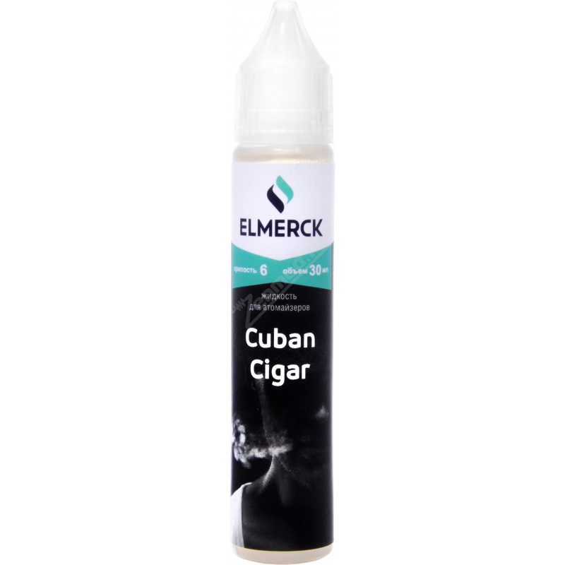 Фото и внешний вид — ElMerck - Cuban Cigar 30мл
