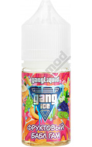 Gang ICE SALT - Фруктовый Бабл Гам 30мл