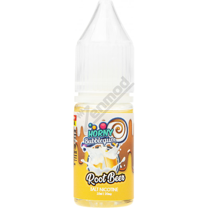 Фото и внешний вид — HORNY Bubblegum SALT - Root Beer 10мл