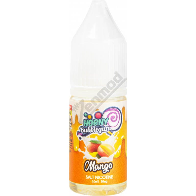 Фото и внешний вид — HORNY Bubblegum SALT - Mango 10мл