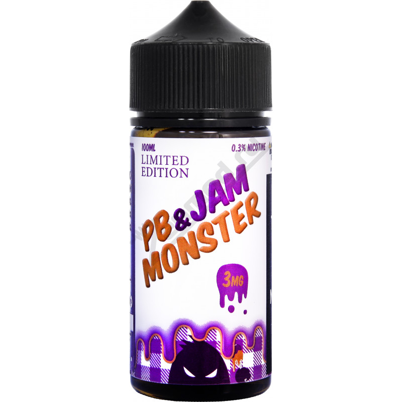 Фото и внешний вид — Jam Monster - PB & Jam Grape 100мл