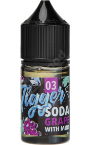 PANDA'S JIGGER SALT - №3 Soda Grape With Mint 30мл