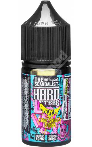 The Scandalist Hardhitters SALT - Love, Skulls, Guns 30мл