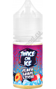 Twice On Ice SALT - Peach Grape Litchi 30мл