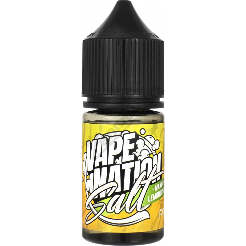 Фото и внешний вид — Vape Nation SALT - Mango-Lemongrass 30мл