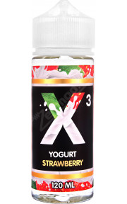 X-3 Yoghurt - Strawberry 120мл