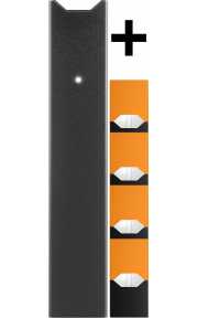 JUUL KIT Gray Promo (+ 4 картриджа Mango 0.7мл)