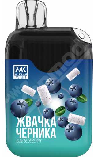 MIKING WISH 6000 - Жвачка Черника