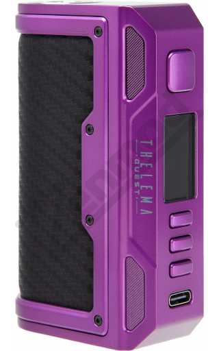 Lost Vape Thelema Quest 200W Mod Mystic Purple Carbon Fiber